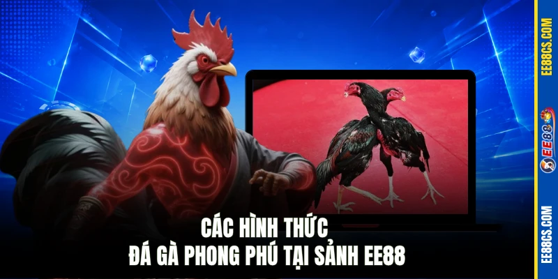  Các hình thức đá gà phong phú tại sảnh EE88