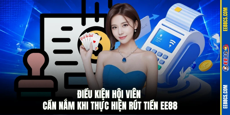 Điều kiện hội viên cần nắm khi thực hiện rút tiền EE88