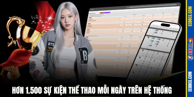 Hơn 1.500 sự kiện thể thao mỗi ngày trên hệ thống 